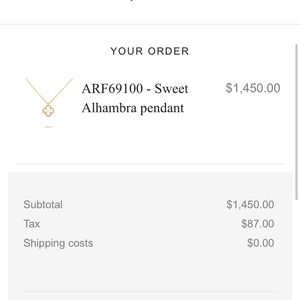 Van Cleef & Arples necklace